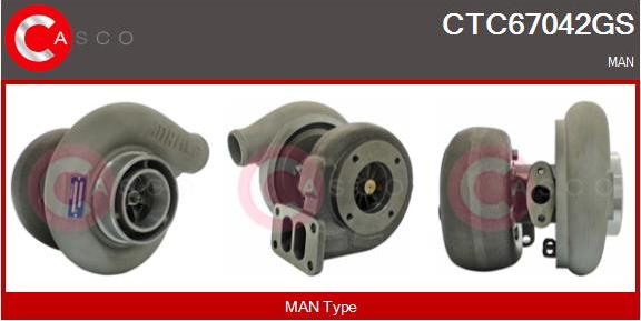 Casco CTC67042GS - Turbocompressore, Sovralimentazione www.autoricambi360.it