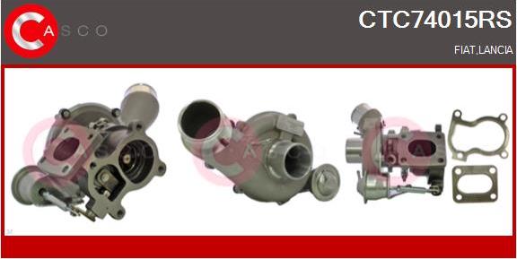 Casco CTC74015RS - Turbocompressore, Sovralimentazione www.autoricambi360.it