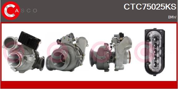 Casco CTC75025KS - Turbocompressore, Sovralimentazione www.autoricambi360.it