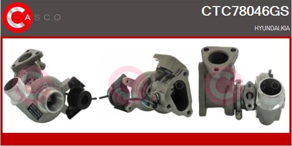 Casco CTC78046GS - Turbocompressore, Sovralimentazione www.autoricambi360.it