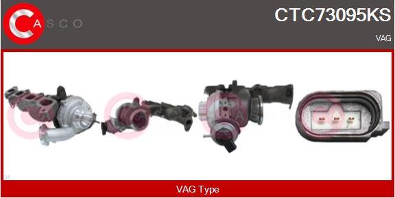 Casco CTC73095KS - Turbocompressore, Sovralimentazione www.autoricambi360.it