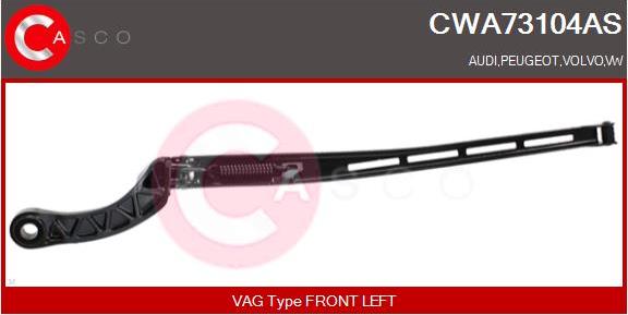 Casco CWA73104AS - Braccio tergi, Pulizia cristalli www.autoricambi360.it