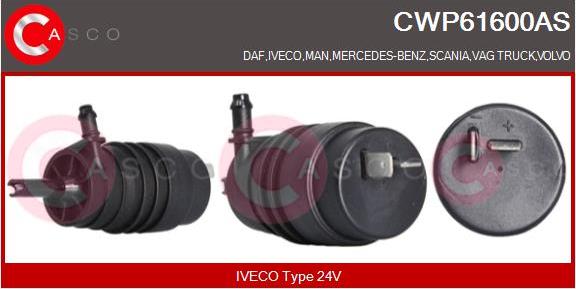 Casco CWP61600AS - Pompa acqua lavaggio, Pulizia cristalli www.autoricambi360.it