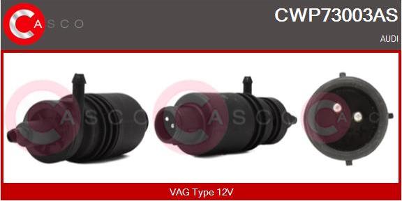 Casco CWP73003AS - Pompa acqua lavaggio, Pulizia cristalli www.autoricambi360.it