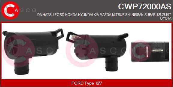 Casco CWP72000AS - Pompa acqua lavaggio, Pulizia cristalli www.autoricambi360.it