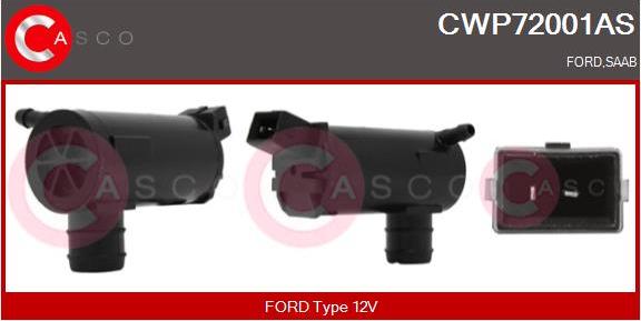 Casco CWP72001AS - Pompa acqua lavaggio, Pulizia cristalli www.autoricambi360.it