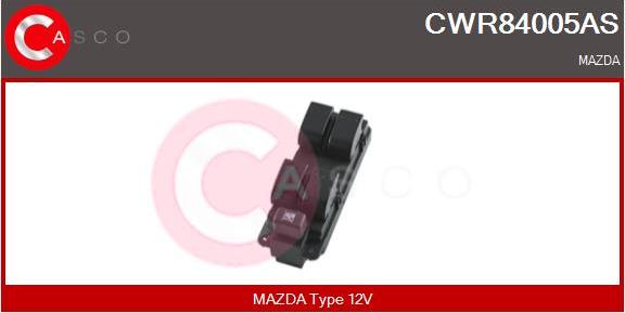 Casco CWR84005AS - Interruttore, Alzacristallo www.autoricambi360.it