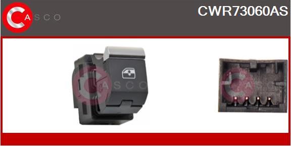 Casco CWR73060AS - Interruttore, Alzacristallo www.autoricambi360.it