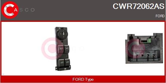 Casco CWR72062AS - Interruttore, Alzacristallo www.autoricambi360.it