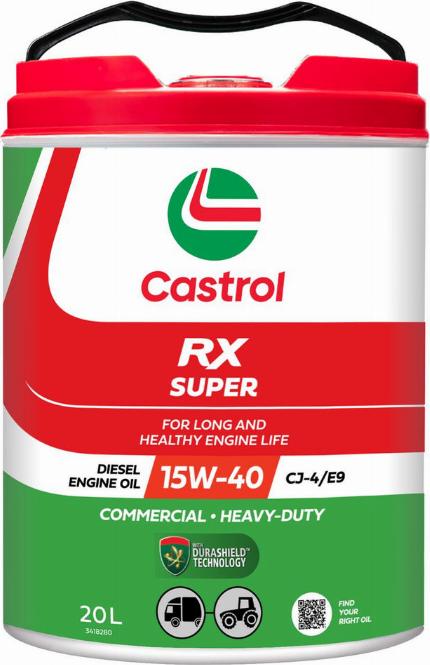 CASTROL 3418280 - Olio motore www.autoricambi360.it