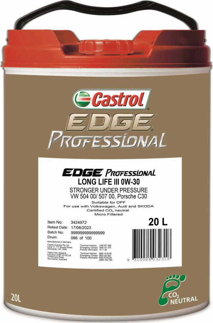 Castrol 3424972 - Olio motore www.autoricambi360.it