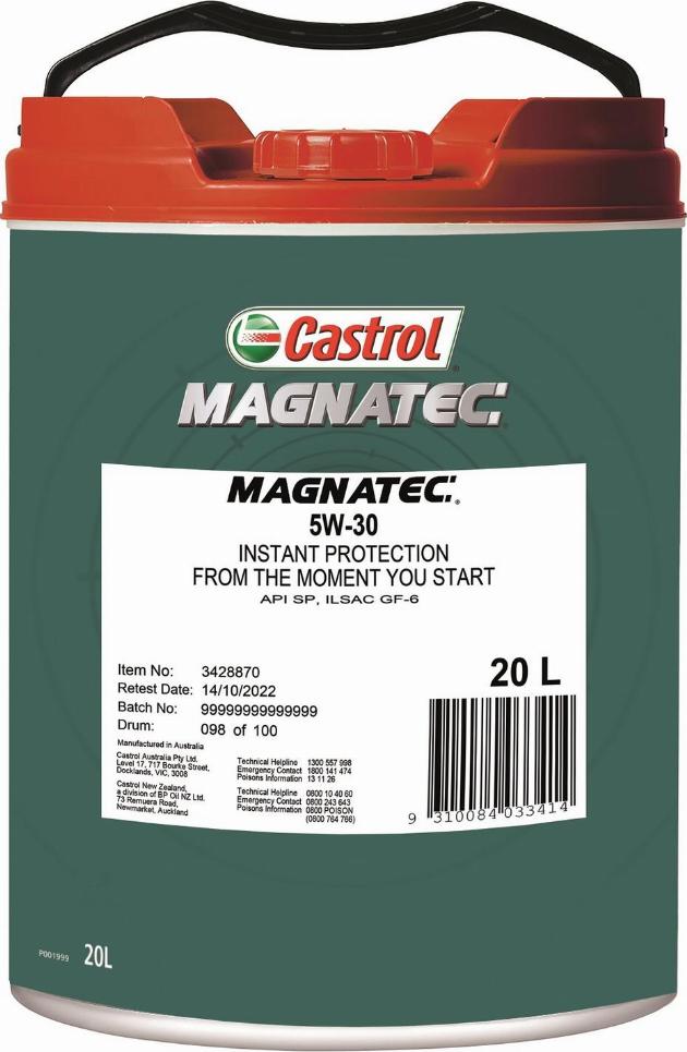 Castrol 3428870 - Olio motore www.autoricambi360.it