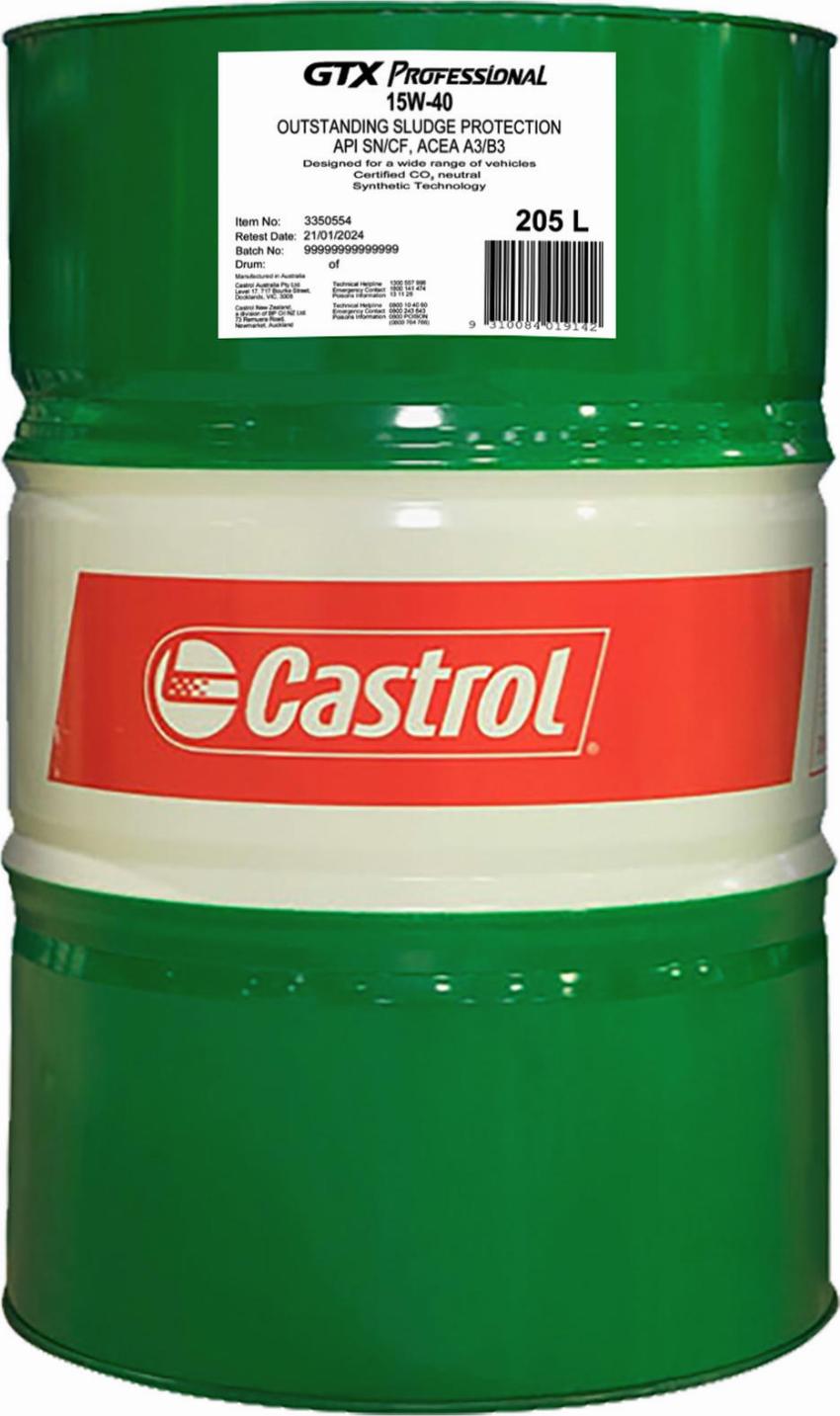 Castrol 3350554 - Olio motore www.autoricambi360.it