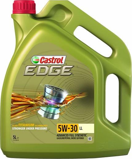 Castrol EDGE5W30LL5L - Olio motore www.autoricambi360.it
