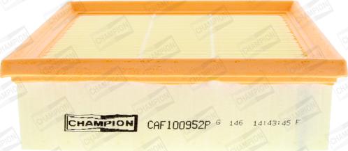 Champion CAF100952P - Filtro aria www.autoricambi360.it