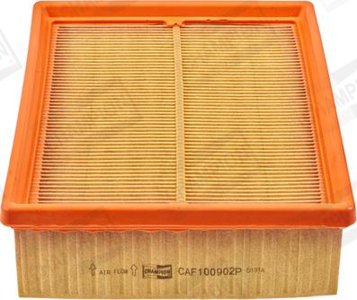 Champion CAF100902P - Filtro aria www.autoricambi360.it