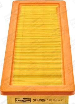 Champion CAF100929P - Filtro aria www.autoricambi360.it