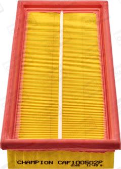 Champion CAF100502P - Filtro aria www.autoricambi360.it