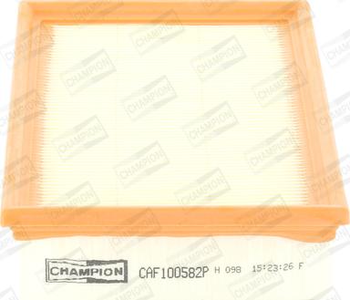 Champion CAF100582P - Filtro aria www.autoricambi360.it