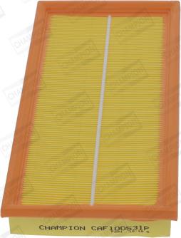 Champion CAF100531P - Filtro aria www.autoricambi360.it