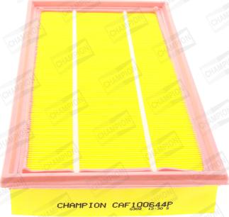 Champion CAF100644P - Filtro aria www.autoricambi360.it