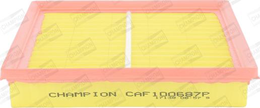 Champion CAF100687P - Filtro aria www.autoricambi360.it