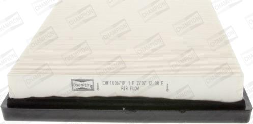 Champion CAF100671P - Filtro aria www.autoricambi360.it