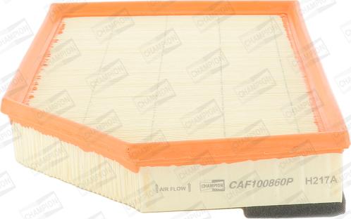 Champion CAF100860P - Filtro aria www.autoricambi360.it