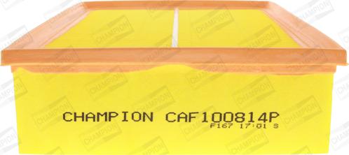 Champion CAF100814P - Filtro aria www.autoricambi360.it