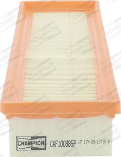Champion CAF100885P - Filtro aria www.autoricambi360.it