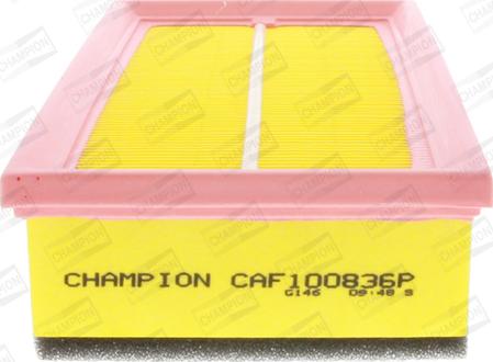 Champion CAF100836P - Filtro aria www.autoricambi360.it