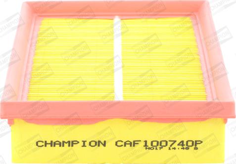 Champion CAF100740P - Filtro aria www.autoricambi360.it