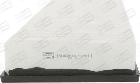 Champion CAF100758P - Filtro aria www.autoricambi360.it