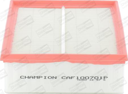 Champion CAF100701P - Filtro aria www.autoricambi360.it