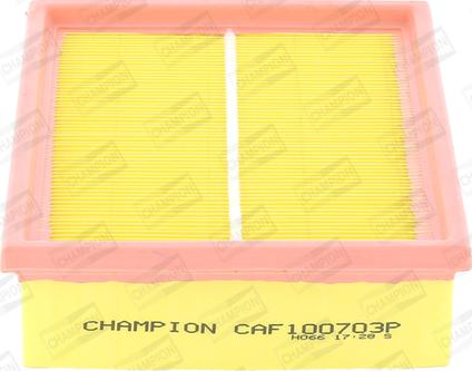 Champion CAF100703P - Filtro aria www.autoricambi360.it