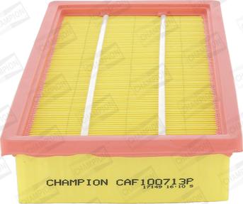 Champion CAF100713P - Filtro aria www.autoricambi360.it