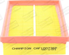 Champion CAF100736P - Filtro aria www.autoricambi360.it