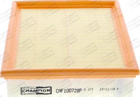 Champion CAF100728P - Filtro aria www.autoricambi360.it