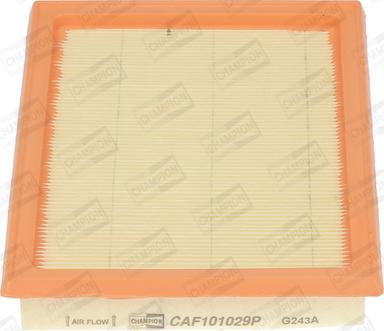 Champion CAF101029P - Filtro aria www.autoricambi360.it