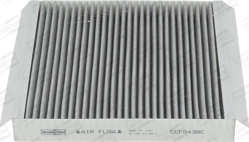 Champion CCF0438C - Filtro, Aria abitacolo www.autoricambi360.it