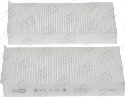 Champion CCF0500 - Filtro, Aria abitacolo www.autoricambi360.it