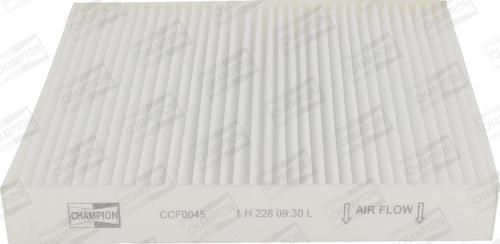 Champion CCF0045 - Filtro, Aria abitacolo www.autoricambi360.it