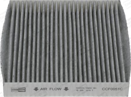 Champion CCF0051C - Filtro, Aria abitacolo www.autoricambi360.it
