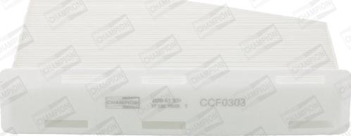 Champion CCF0303 - Filtro, Aria abitacolo www.autoricambi360.it