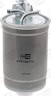 Champion CFF100114 - Filtro carburante www.autoricambi360.it