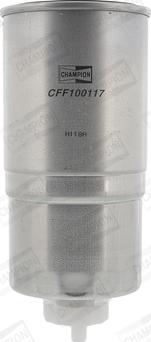 Champion CFF100117 - Filtro carburante www.autoricambi360.it
