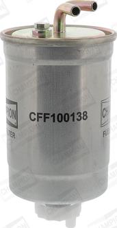 Champion CFF100138 - Filtro carburante www.autoricambi360.it