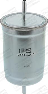 Champion CFF100247 - Filtro carburante www.autoricambi360.it