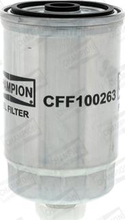 Champion CFF100263 - Filtro carburante www.autoricambi360.it