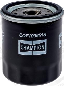 Champion COF100651S - Filtro olio www.autoricambi360.it